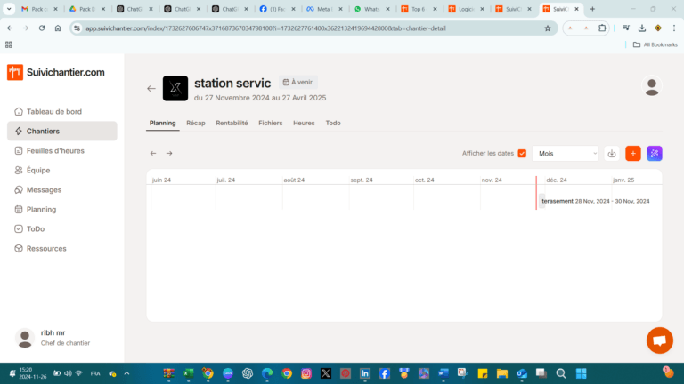 Top 6 des meilleurs logiciels de planning de chantier en 2024