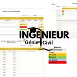 Planification et suivi de chantier avec Excel: Outil gratuit