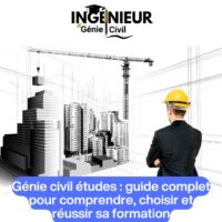 Génie civil études : guide complet pour comprendre, choisir et réussir sa formation