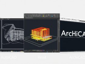 Comparaison des interfaces d'AutoCAD, Revit et ArchiCAD pour projets BTP