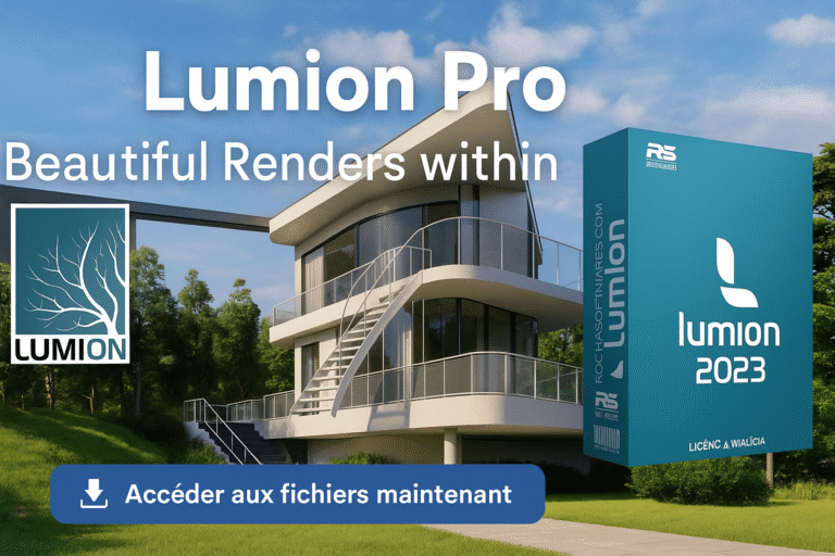 Téléchargement, gratuit, Lumion Pro 2023, Lumion, Lumion Pro