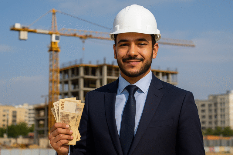 Quel est le salaire d’un ingénieur en génie civil débutant au Maroc ?