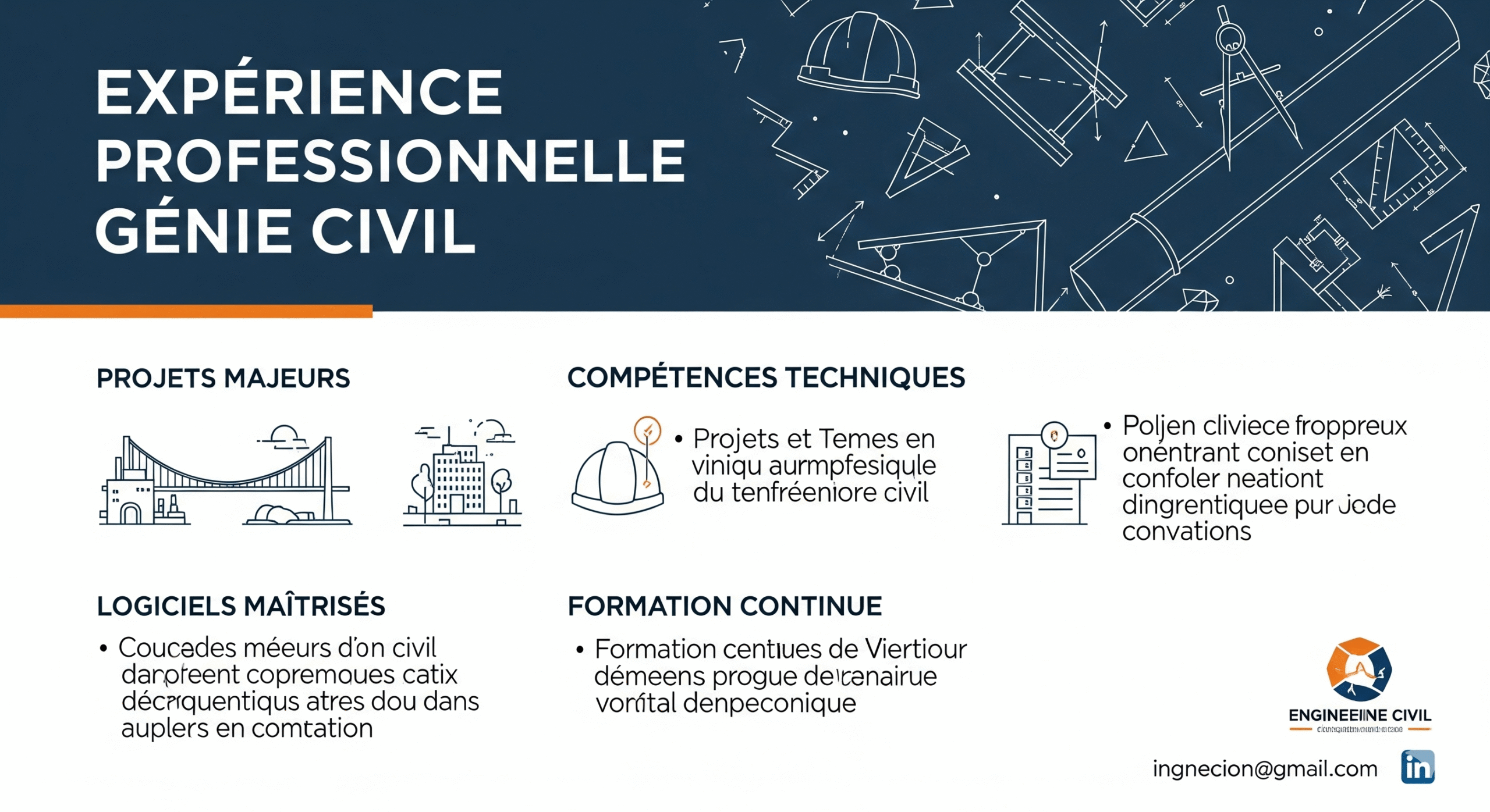 Chantier de construction avec ingénieurs