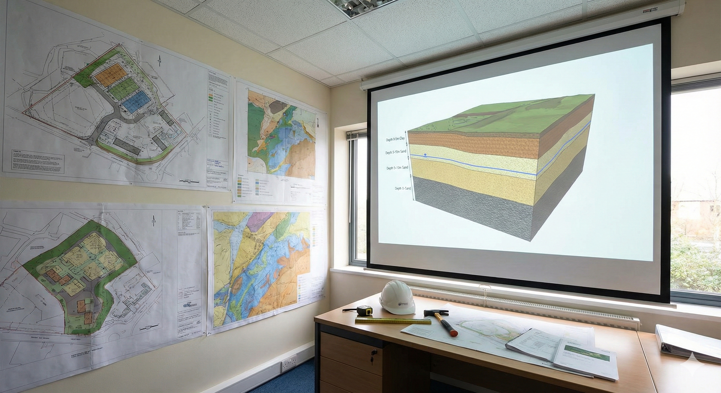 Presentation des resultats geotechniques et modelisation du sous sol