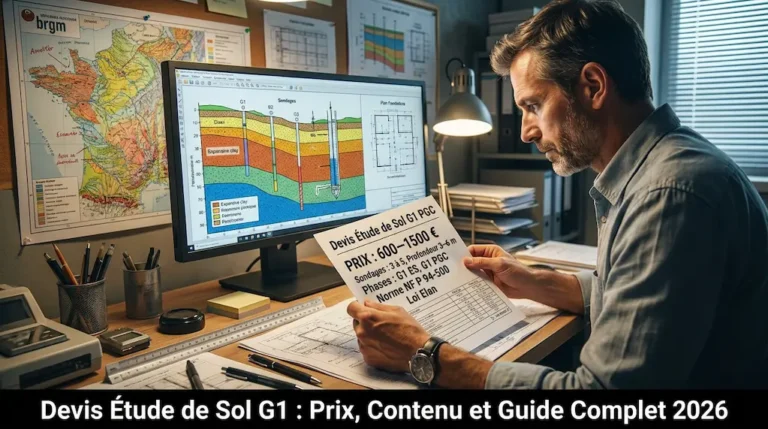 Mission G1 PGC Loi Elan – Géotechnique Terrain Constructible