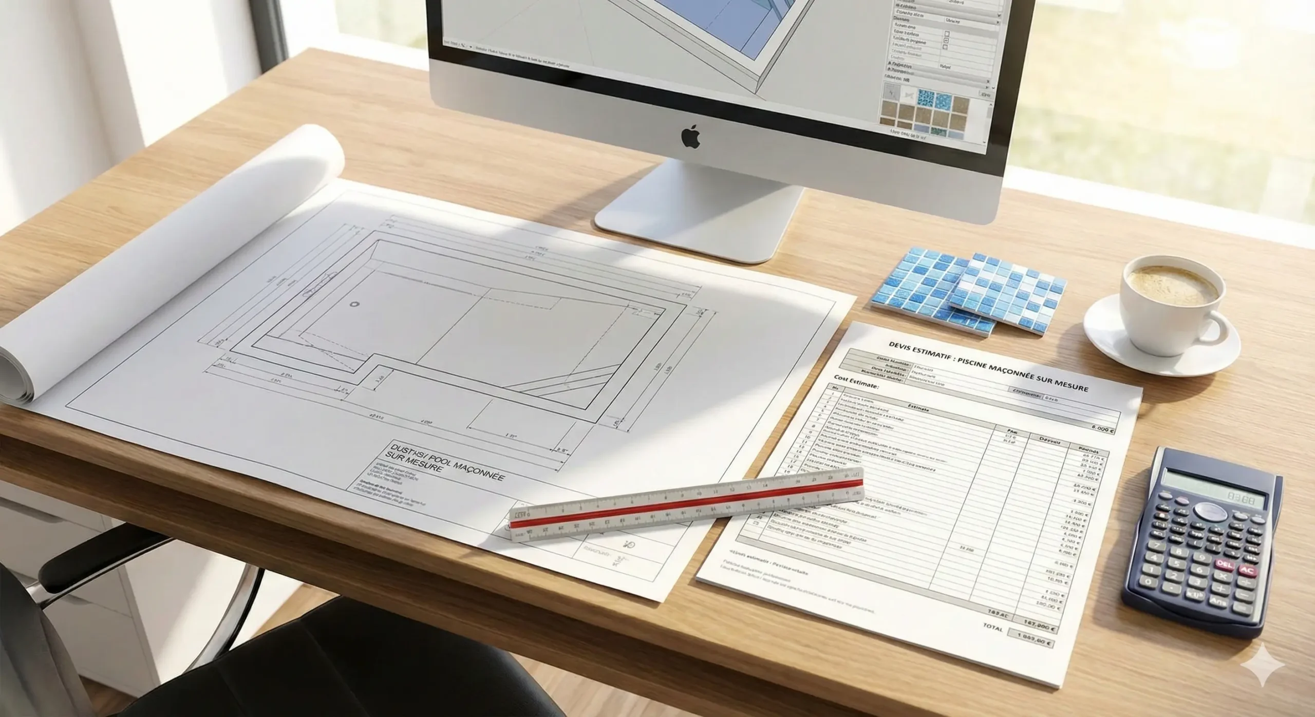 Devis personnalisé pour piscine maçonnée sur mesure