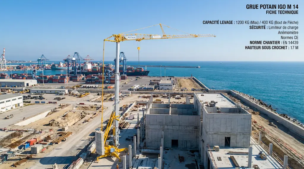 Grues Tour Potain-Igo-M-14