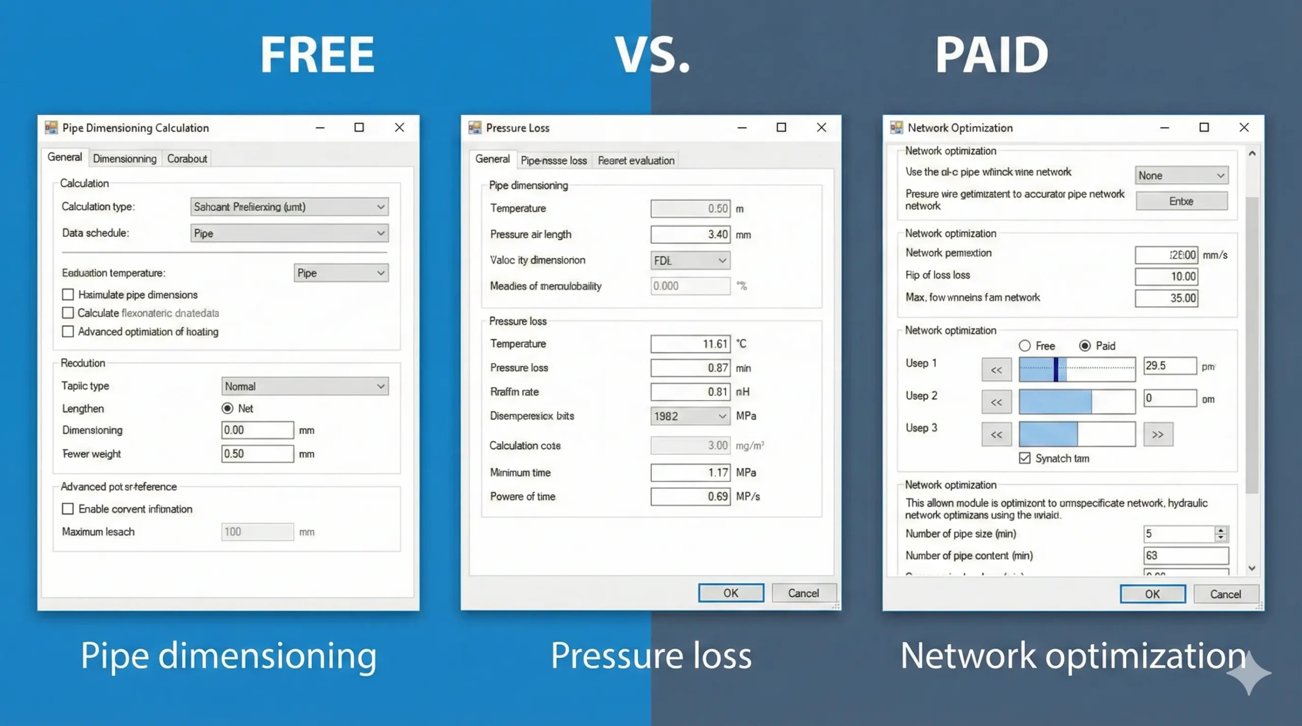 Infographie sur les fonctionnalités gratuites et payantes