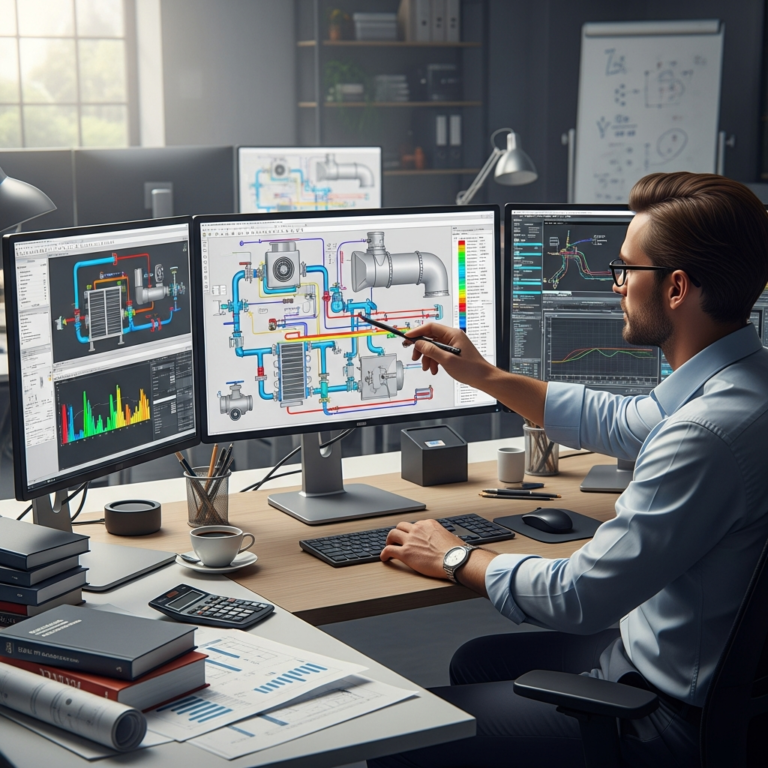 Bureau d&rsquo;études fluides : expertise en conception hydraulique et thermique
