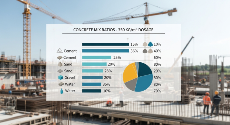 Tableau de Dosage Béton et Mortier : Guide de Calcul Rapide pour Ingénieurs (2026)