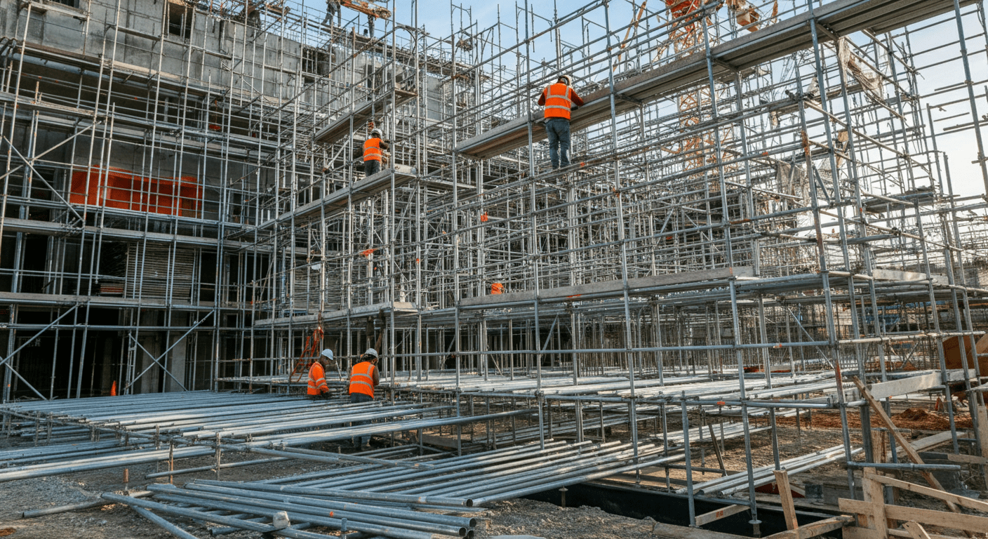 Échafaudage : Pose, Coût, Devis & Réglementation – Votre Guide Complet 1 Échafaudage : Pose, Coût, Devis & Réglementation – Votre Guide Complet