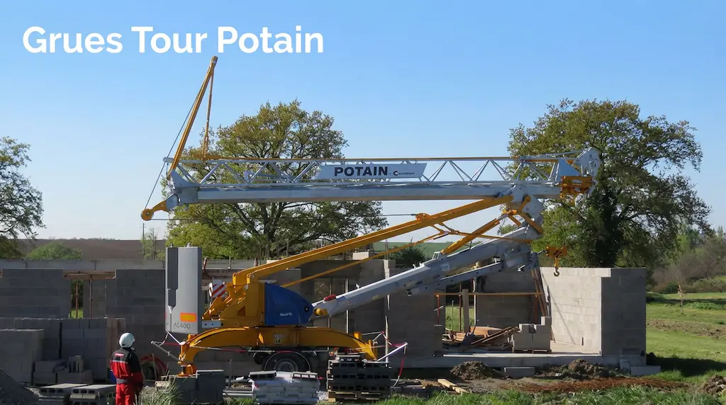 grue Potain Igo M 14 fiche technique 