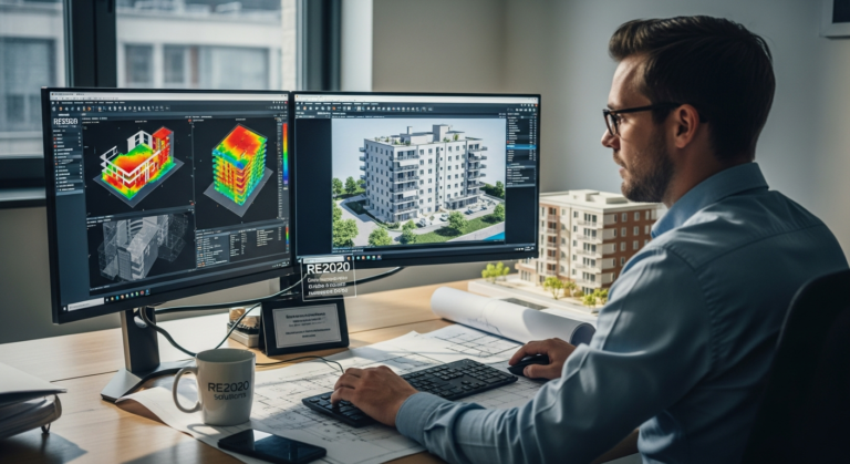 Expertise : Bureau d&rsquo;Étude Thermique RE2020 Certifié