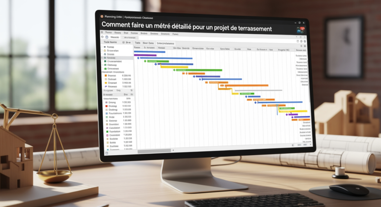 Comment faire un métré détaillé pour un projet de terrassement : La méthode experte pour une quantification précise (Guide 2026)