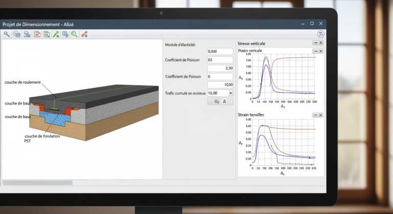 Dimensionnement des chaussées souples selon la méthode Alizé : Guide de calcul et de modélisation (Guide 2026)
