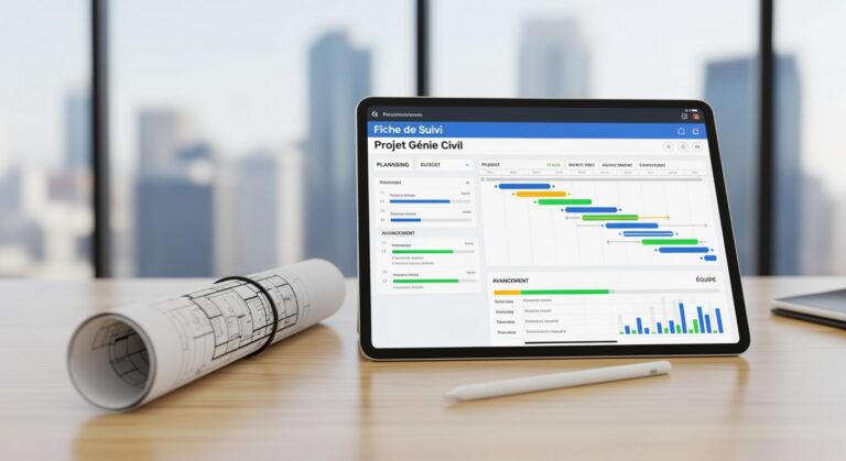 Fiche suivi projet génie civil : Comment Créer une Fiche de Suivi de Projet Génie Civil Efficace ? (Update 2026)