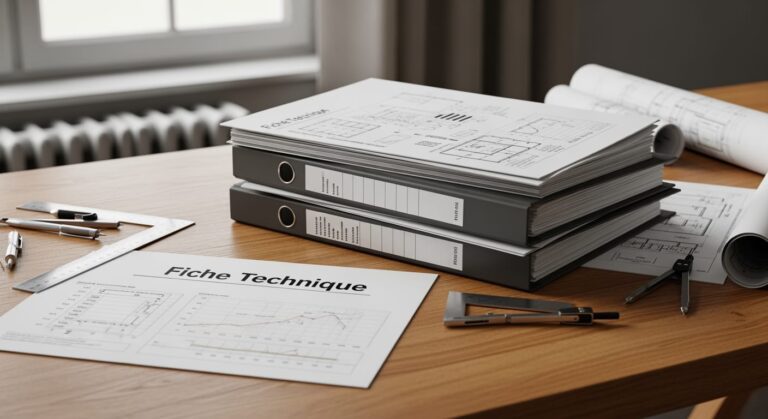 Fiche Technique Chantier : Modèles Gratuits à Télécharger (PDF) (Update 2026)