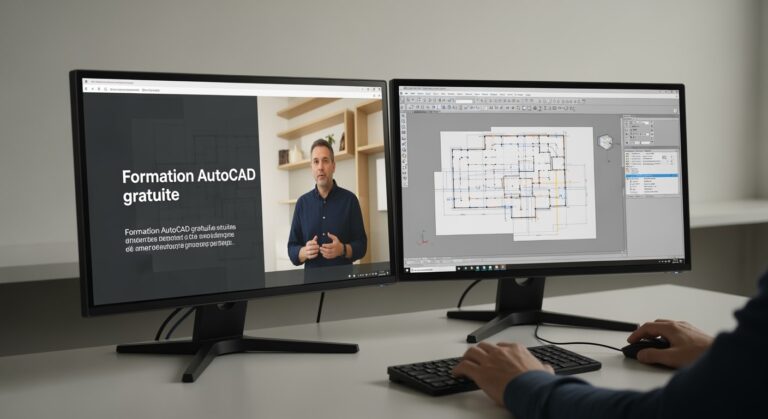 Formation AutoCAD Gratuite : Le Guide Complet pour Apprendre Sans Dépenser (Update 2026)