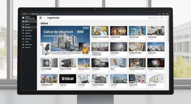 Formations en Génie Civil : Accédez à 27 Cours Essentiels en Génie Civil (Pack 2026)