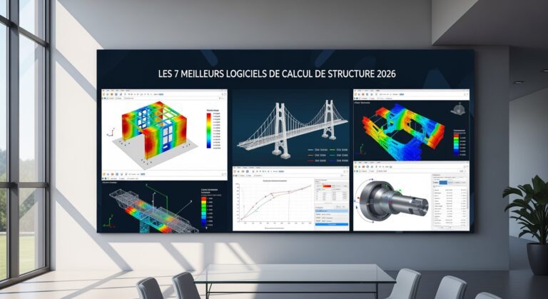 Les 7 Meilleurs Logiciels de Calcul de Structure (2026) : Comparatif & Guide Technique