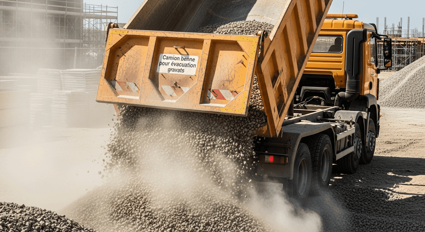 Location Camion Benne 3.5t : Tarifs pour Évacuation de Gravats et Livraison Matériaux