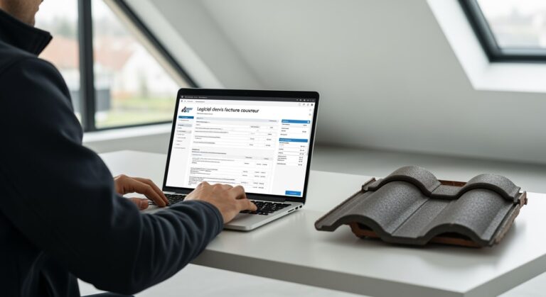 Logiciel devis facture couvreur