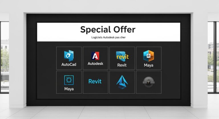 Logiciels Autodesk pas cher : Comment Obtenir tous les Logiciels Autodesk à Prix Réduit ? (Update 2026)