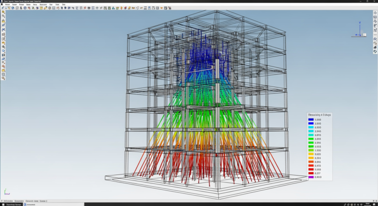 Méthode de calcul de la descente de charges d&rsquo;un bâtiment R+5 : Le guide complet de l&rsquo;ingénieur structure (Guide 2026)