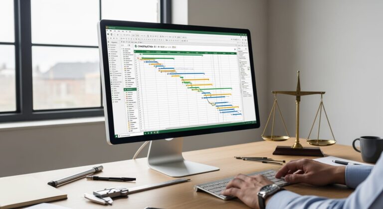 Planning suivi de chantier Excel : 7 Modèles et Guide de Pilotage (2026)