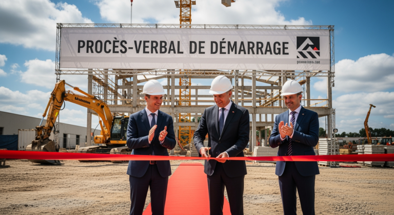 Procès-Verbal de Démarrage de Chantier : Modèle et Enjeux (Guide 2026)