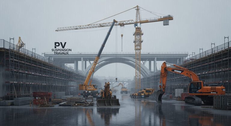 PV Suspension Travaux : Procès-Verbal de Suspension des Travaux : Modèle Gratuit (2026)