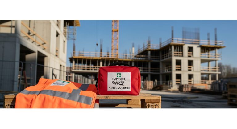 Rapport Accident Travail : Modèle Prêt à Télécharger (Update 2026)