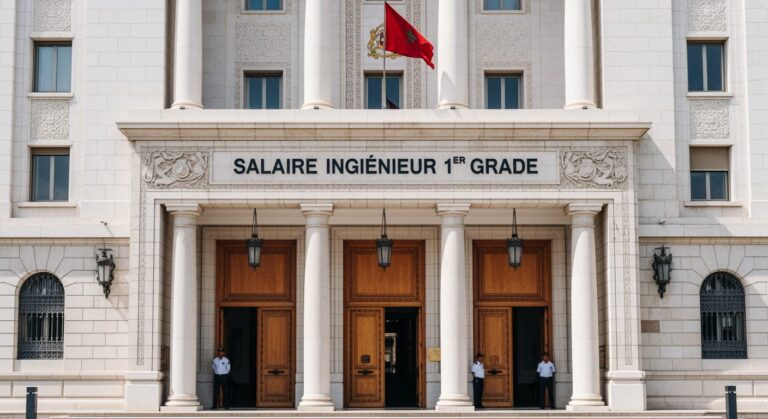 salaire ingénieur 1er grade Maroc : (Update 2026)