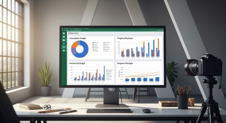 Tableau Excel Suivi de Chantier Gratuit : Outil Essentiel (2026)