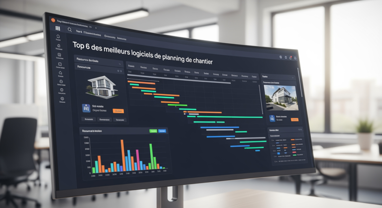 Top 6 des Meilleurs Logiciels de Planning de Chantier (Comparatif 2026)