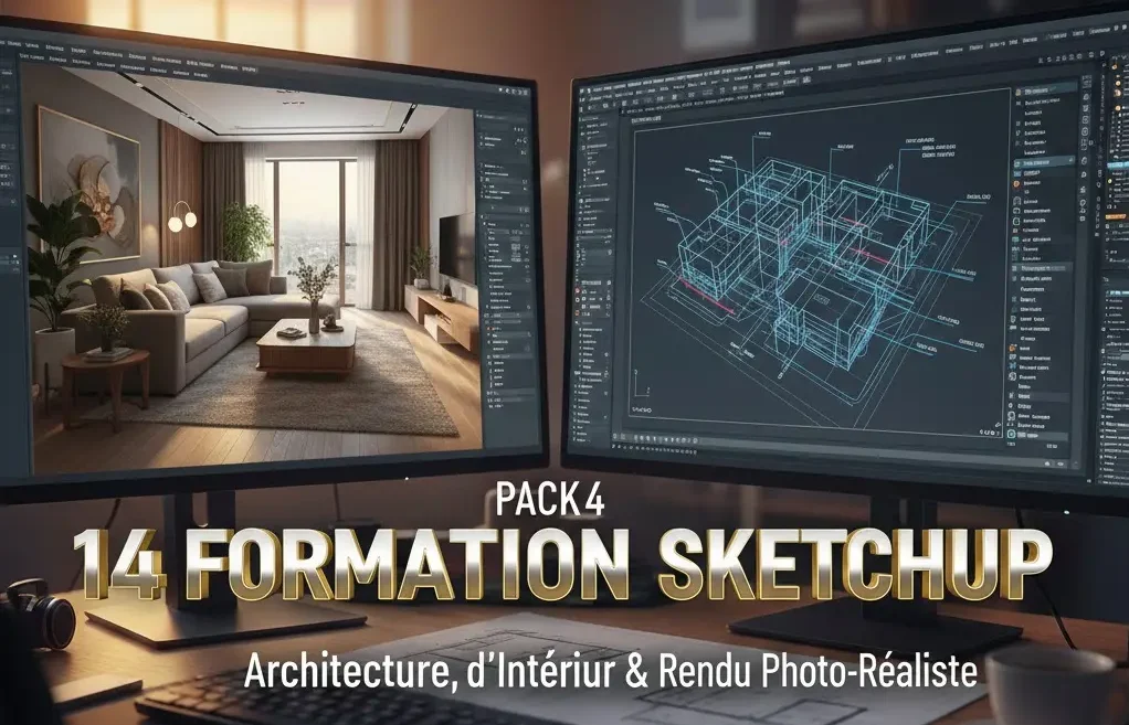 4GC Store 1 14 FORMATION SKETCHUP Architecture dInterieur Rendu Photo Realiste e1771084241229