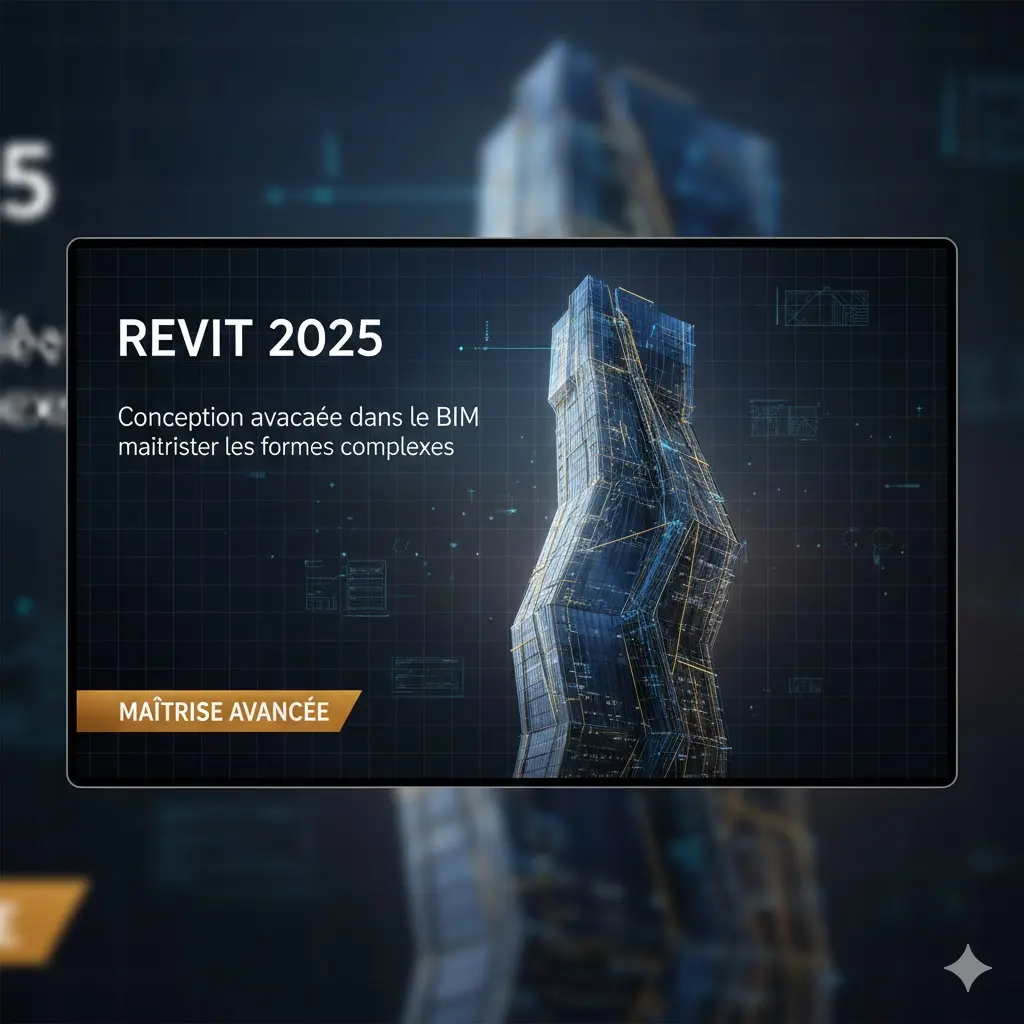 Revit 2025 Conception avancee dans le BIM maitriser les formes